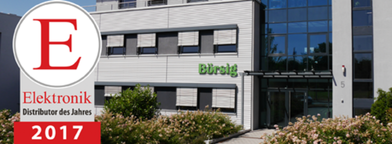 Börsig was voted „Distributor of the year 2017“ 