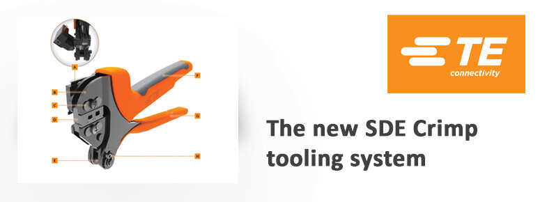 The new SDE Crimp tooling system