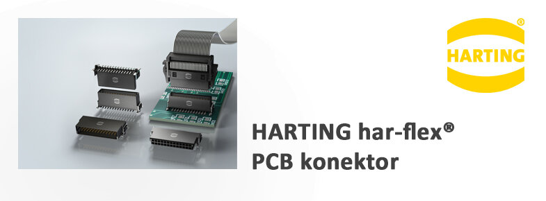 HARTING har-flex® konektor PCB