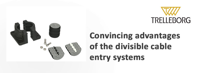 Cable entry systems from Trelleborg