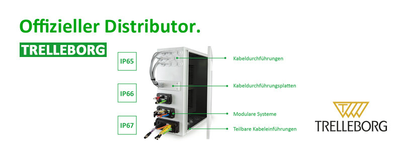 NEU im Portfolio: Trelleborg Kabeldurchführungen