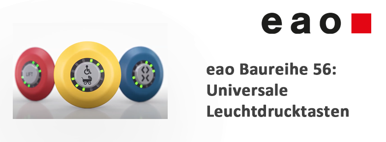  EAO Baureihe 56: Universale Leuchtdrucktasten 