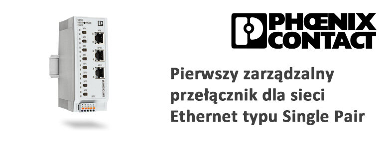 Zarządzalny jednoparowy przełącznik Ethernet