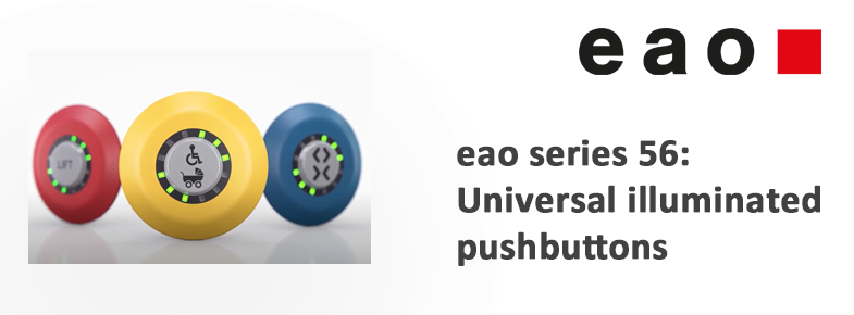 EAO Series 56: Universal illuminated pushbuttons