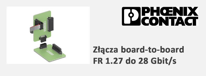 Złącza board-to-board FR 1.27 do 28 Gbit/s