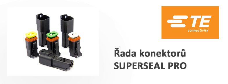 TE Connectivity: Konektory SUPERSEAL PRO