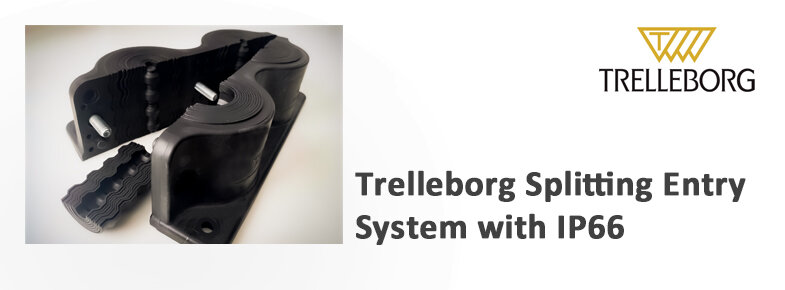 Trelleborg Splitting Entry System with IP66