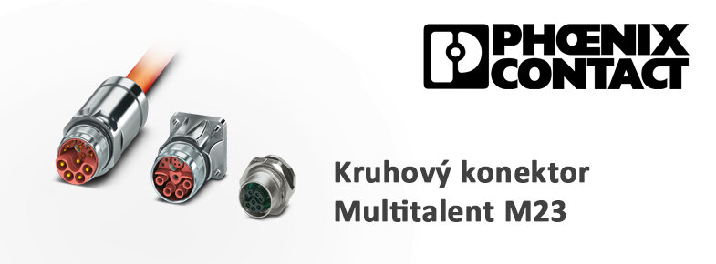 Kruhový konektor Multitalent M23