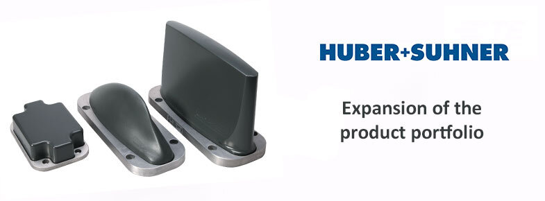 Expansion of the rail and bus antenna portfolio at HUBER + SUHNER