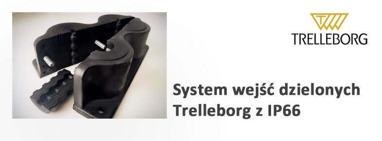 System wejść dzielonych Trelleborg z IP66