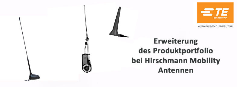TE Connectivity – Hirschmann Antennen für Außeneinsatz
