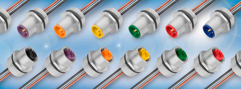 M12 Panel Mount Connectors