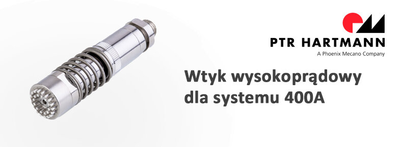 Nowy wtyk wysokoprądowy do 400 A dla Twojego systemu testowego