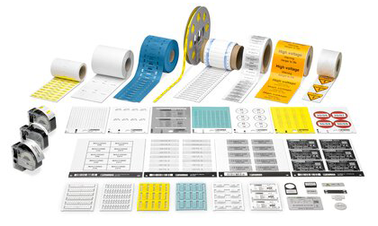 Marking material for industrial identification