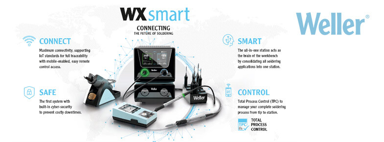 WXsmart soldering station from Weller Tools