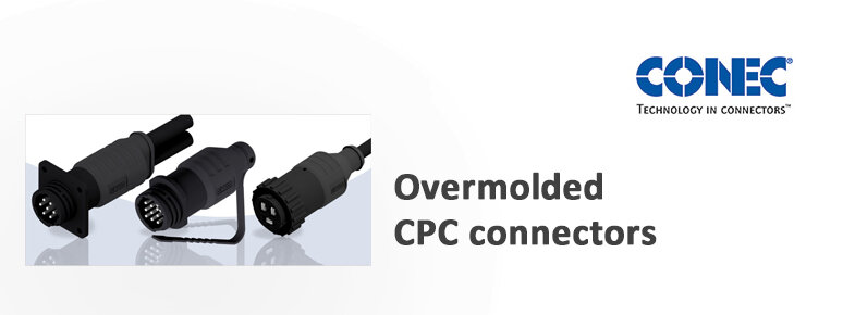 CONEC: Overmolded CPC connectors