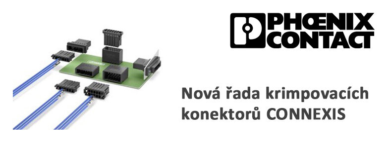 Nová řada krimpovacích konektorů CONNEXIS