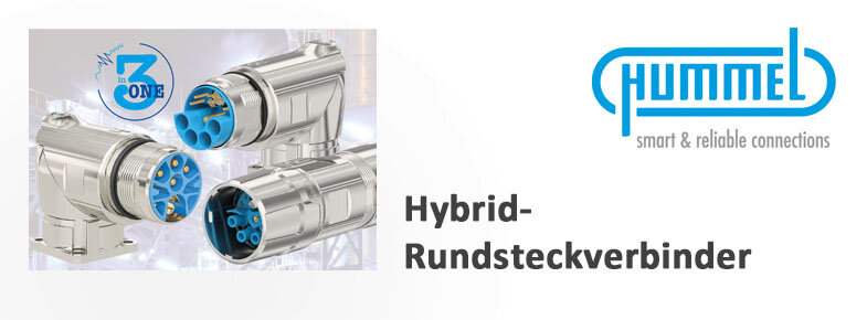 Hummel Hybrid Rundsteckverbinder