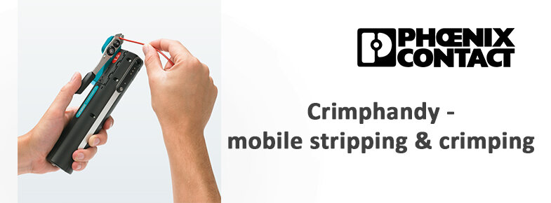 Phoenix Contact Crimphandy - mobile stripping & crimping