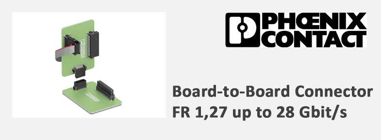 Board-to-Board connector FR 1,27 up to 28 Gbit/s