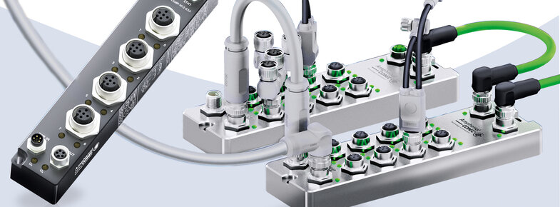 Aktive und passive Verteilerboxen von CONEC