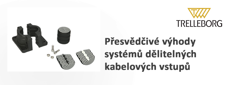 Systémy kabelových vstupů společnosti Trelleborg