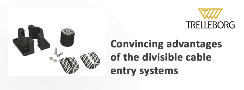 Cable entry systems from Trelleborg