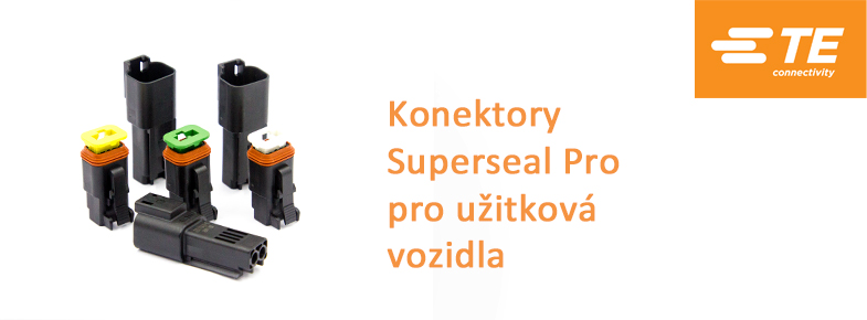 Konektory Superseal Pro pro užitková vozidla
