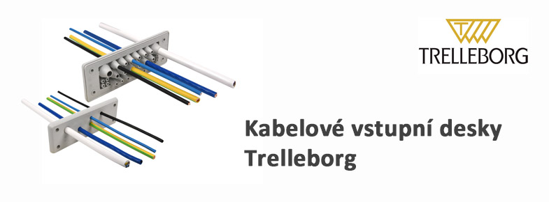 Kabelové průchodky Trelleborg